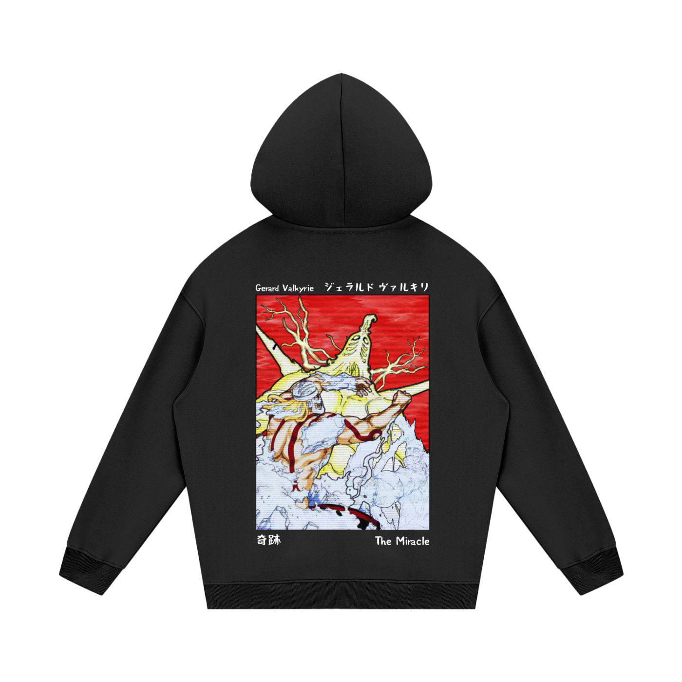 Schrift M: The Miracle Hoodie Gerard Valkryie